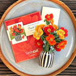 Mini French Poppies (10 Pop - up Greeting Cards) - Pages & Parcels