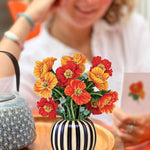 Mini French Poppies (10 Pop - up Greeting Cards) - Pages & Parcels