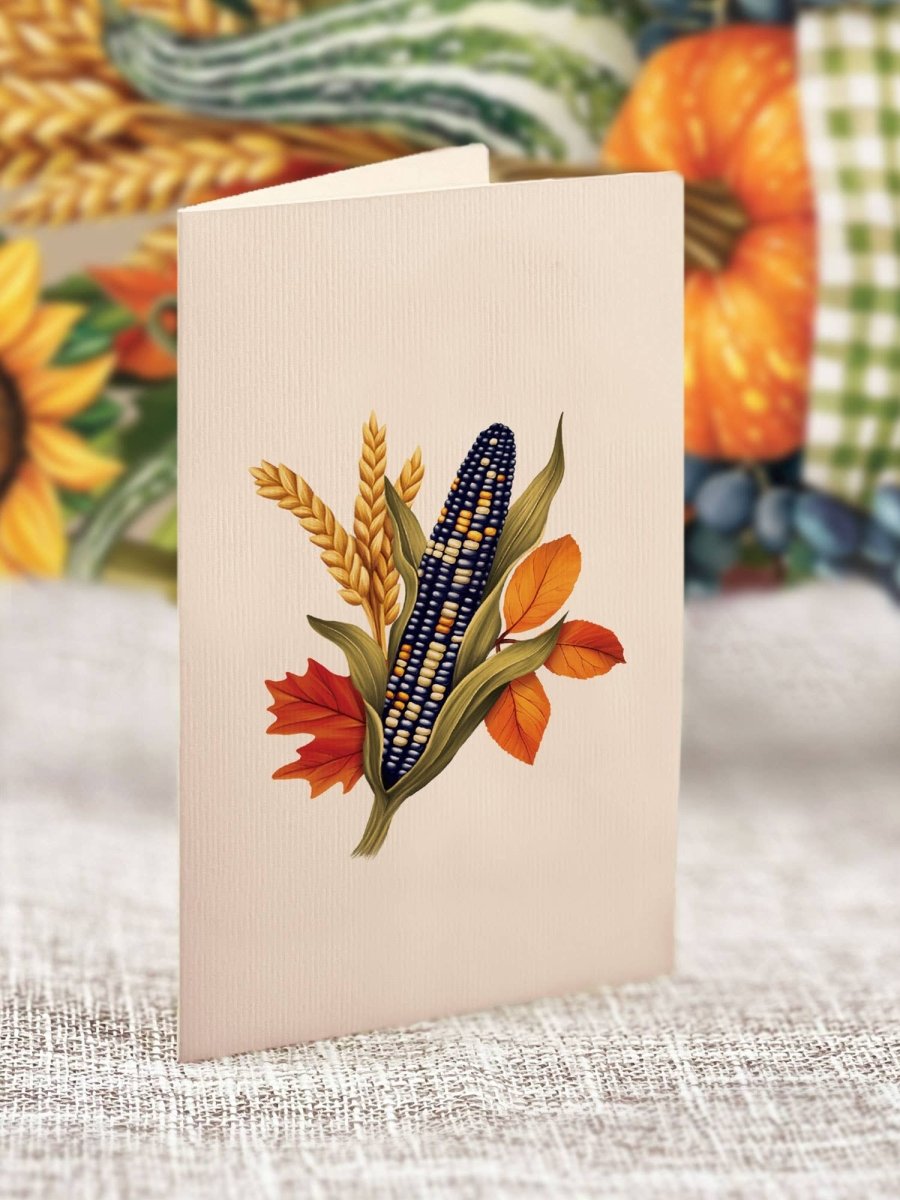Mini Golden Harvest (10 Mini Pop - up Greeting Cards) - Pages & Parcels