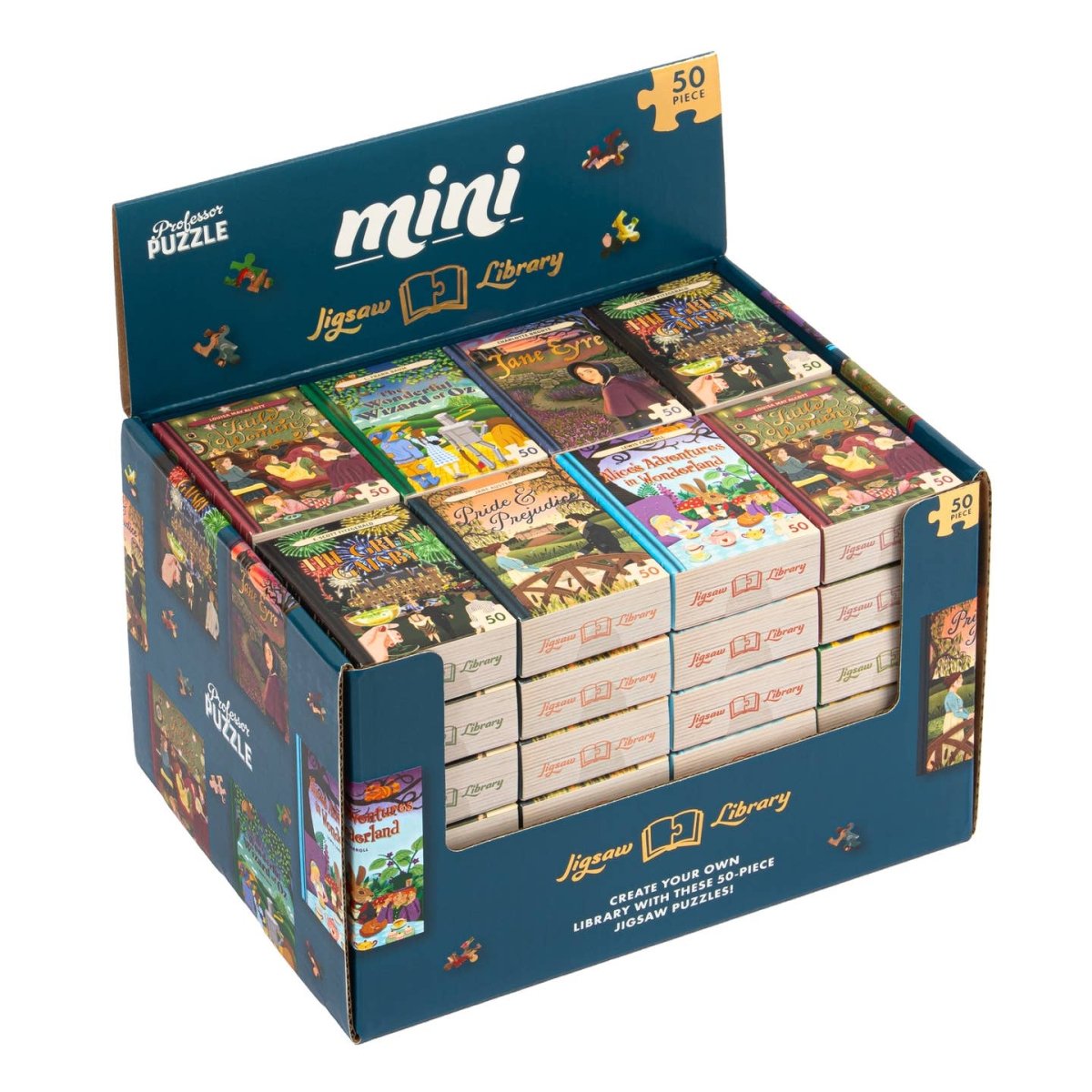 Mini Jigsaw Library Mixed - Pages & Parcels