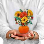 Mini Pumpkin Harvest (10 Pop - up Greeting Cards) - Pages & Parcels