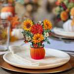 Mini Pumpkin Harvest (10 Pop - up Greeting Cards) - Pages & Parcels