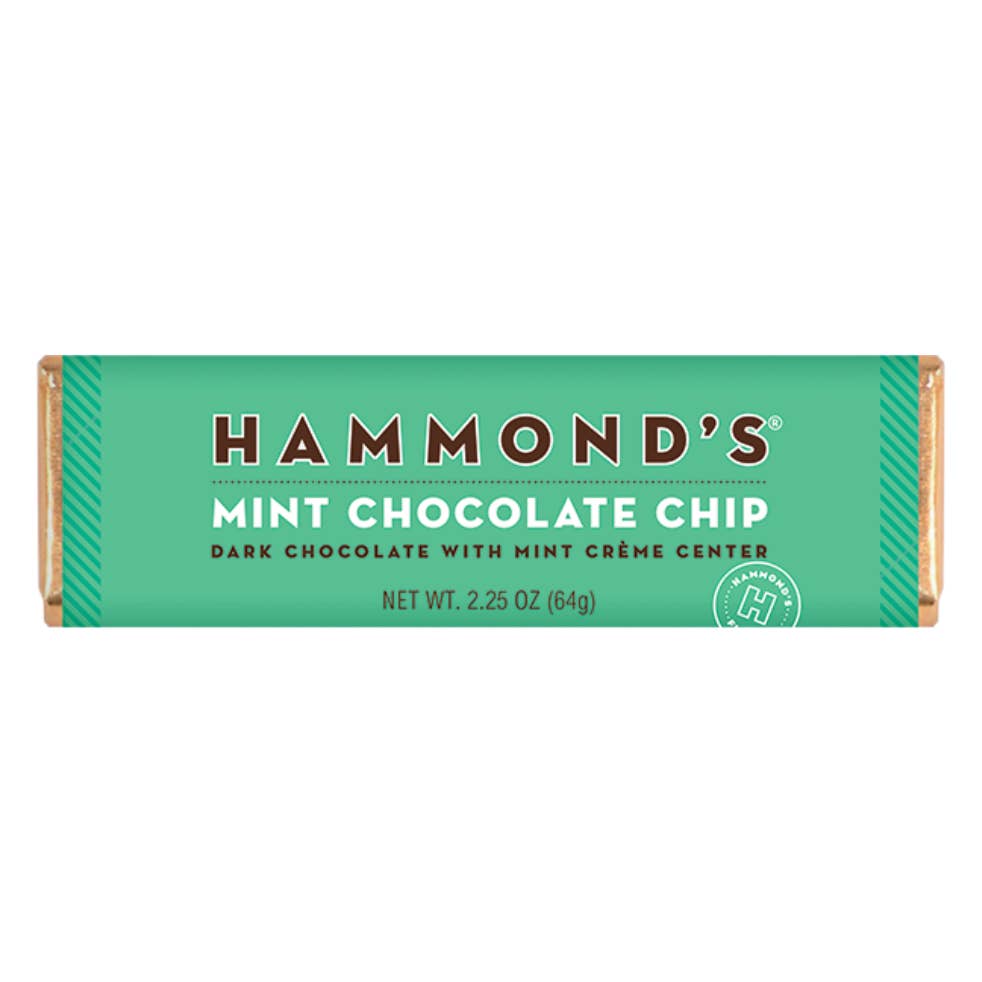 Mint Chocolate Chip Candy Bar - Pages & Parcels