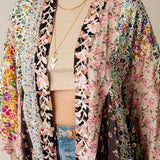 Mixed Floral Patchwork Kimono - Pages & Parcels