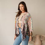 Mixed Floral Patchwork Kimono - Pages & Parcels
