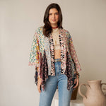 Mixed Floral Patchwork Kimono - Pages & Parcels