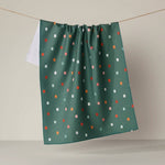 Moss Tile Shuffle Tea Towel - Pages & Parcels