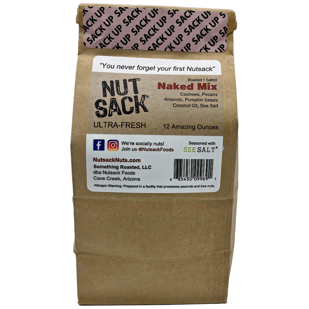 Naked Mix - Roasted Nuts - Pages & Parcels