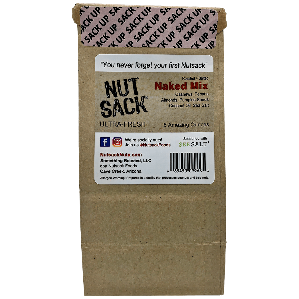 Naked Mix - Roasted Nuts - Pages & Parcels