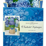 Nantucket Hydrangeas (8 Pop - up Greeting Cards) - Pages & Parcels
