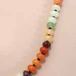 Natural Agate Glass Bead Necklace - Pages & Parcels