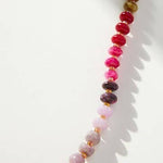 Natural Agate Glass Bead Necklace - Pages & Parcels