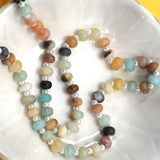 Natural Stone Charm Spring Clasp Necklace - Pages & Parcels