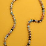Natural Stone Charm Spring Clasp Necklace - Pages & Parcels