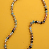 Natural Stone Charm Spring Clasp Necklace - Pages & Parcels
