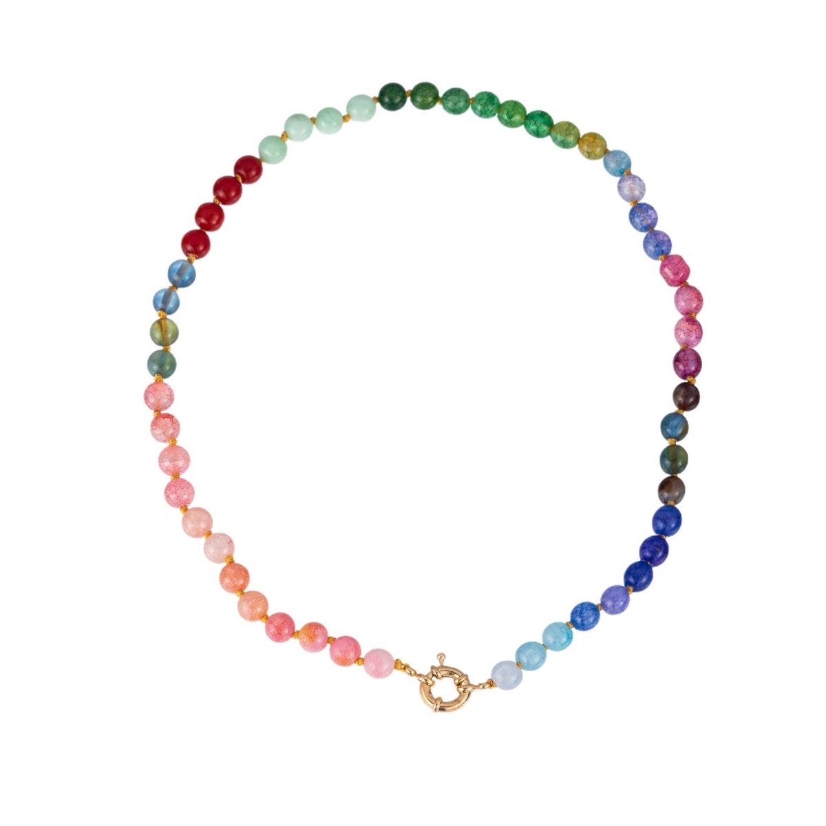 Natural Stone & Pearl Mixed Necklace - Pages & Parcels