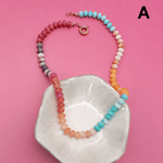 Natural Stone & Pearl Mixed Necklace - Pages & Parcels
