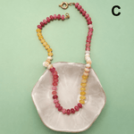 Natural Stone & Pearl Mixed Necklace - Pages & Parcels