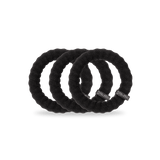 Nylon Hair Ties | Large | Jet Black - Pages & Parcels