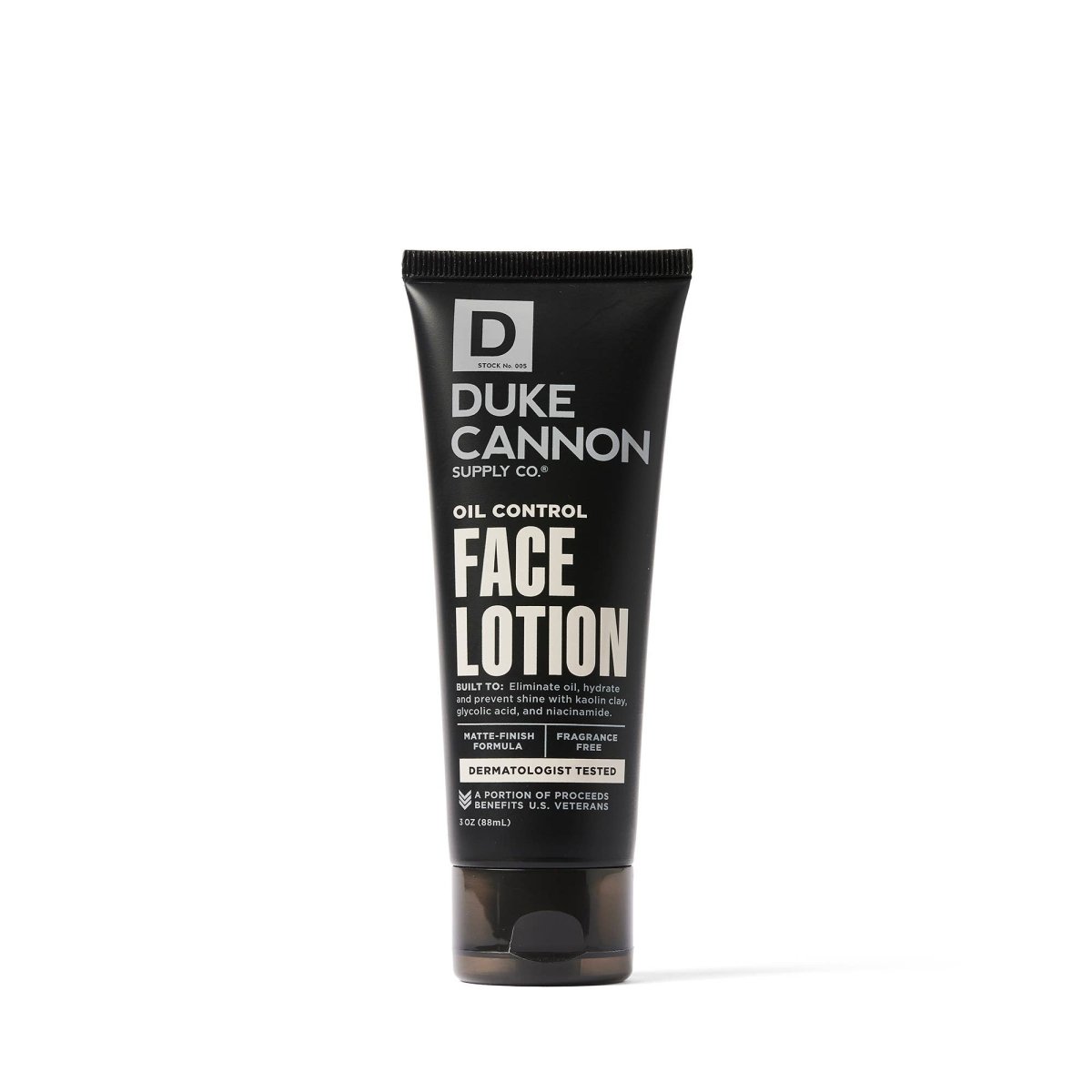 Oil Control Face Lotion | Duke Cannon - Pages & Parcels