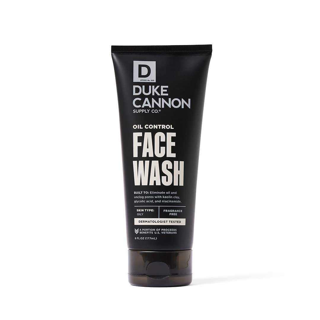 Oil Control Face Wash | Duke Cannon - Pages & Parcels