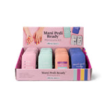 Olivia Moss Mani Pedi Ready manicure kit with nail tools in a travel case