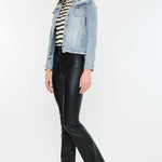 OPEN PACK FRAYED HEM TRUCKER JACKET | Kan Can - Pages & Parcels