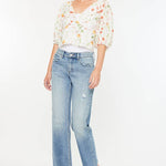 OPEN PACK MID RISE TRUE STRAIGHT JEANS - KC9421M | Kan Can - Pages & Parcels