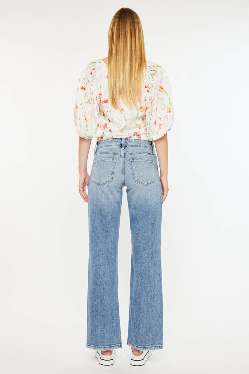 OPEN PACK MID RISE TRUE STRAIGHT JEANS - KC9421M | Kan Can - Pages & Parcels