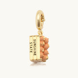 Orange Crate Charm - Pages & Parcels