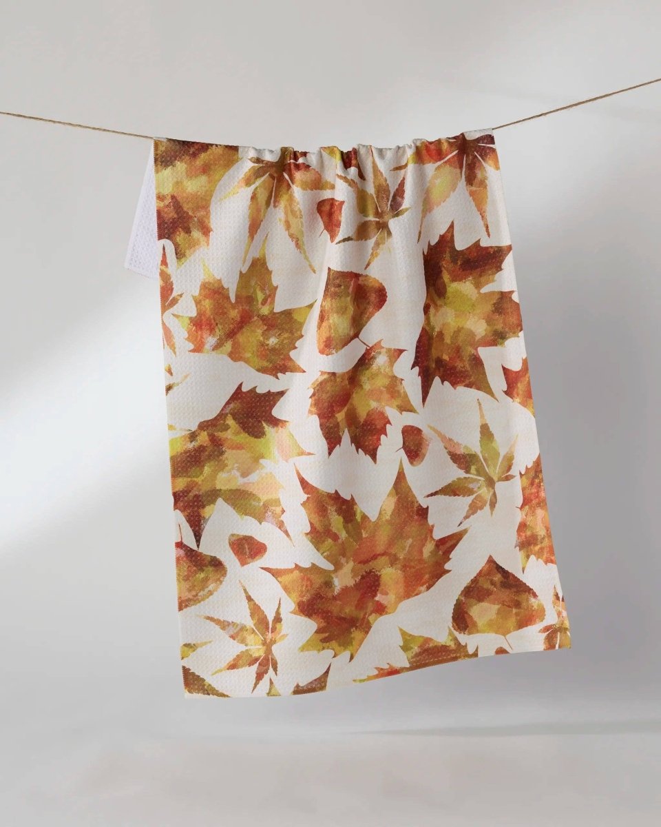 Painted Fall Tea Towel - Pages & Parcels