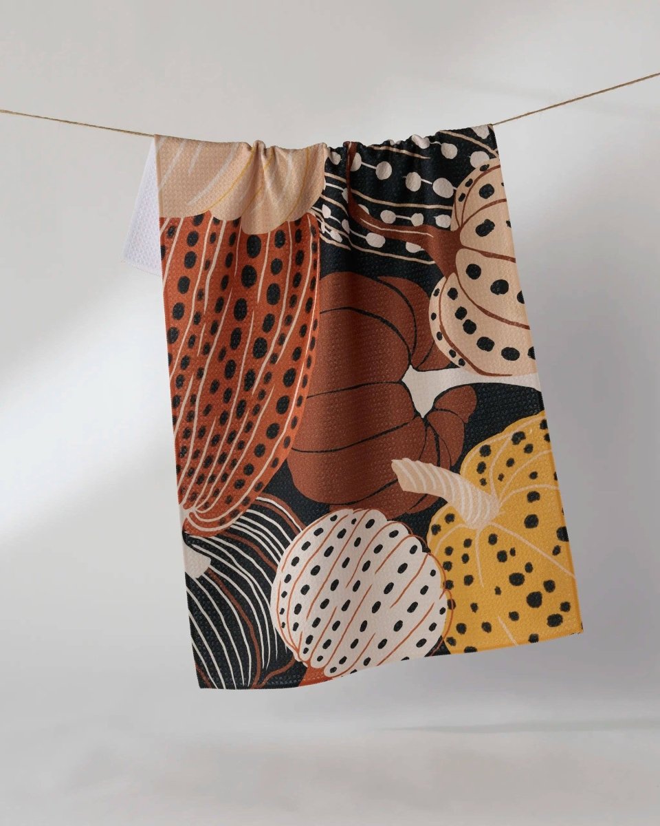 Painted Patch Tea Towel - Pages & Parcels