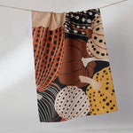 Painted Patch Tea Towel - Pages & Parcels