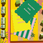 Palm Springs Yellow Mahjong Shufflers Set of 2 - Pages & Parcels