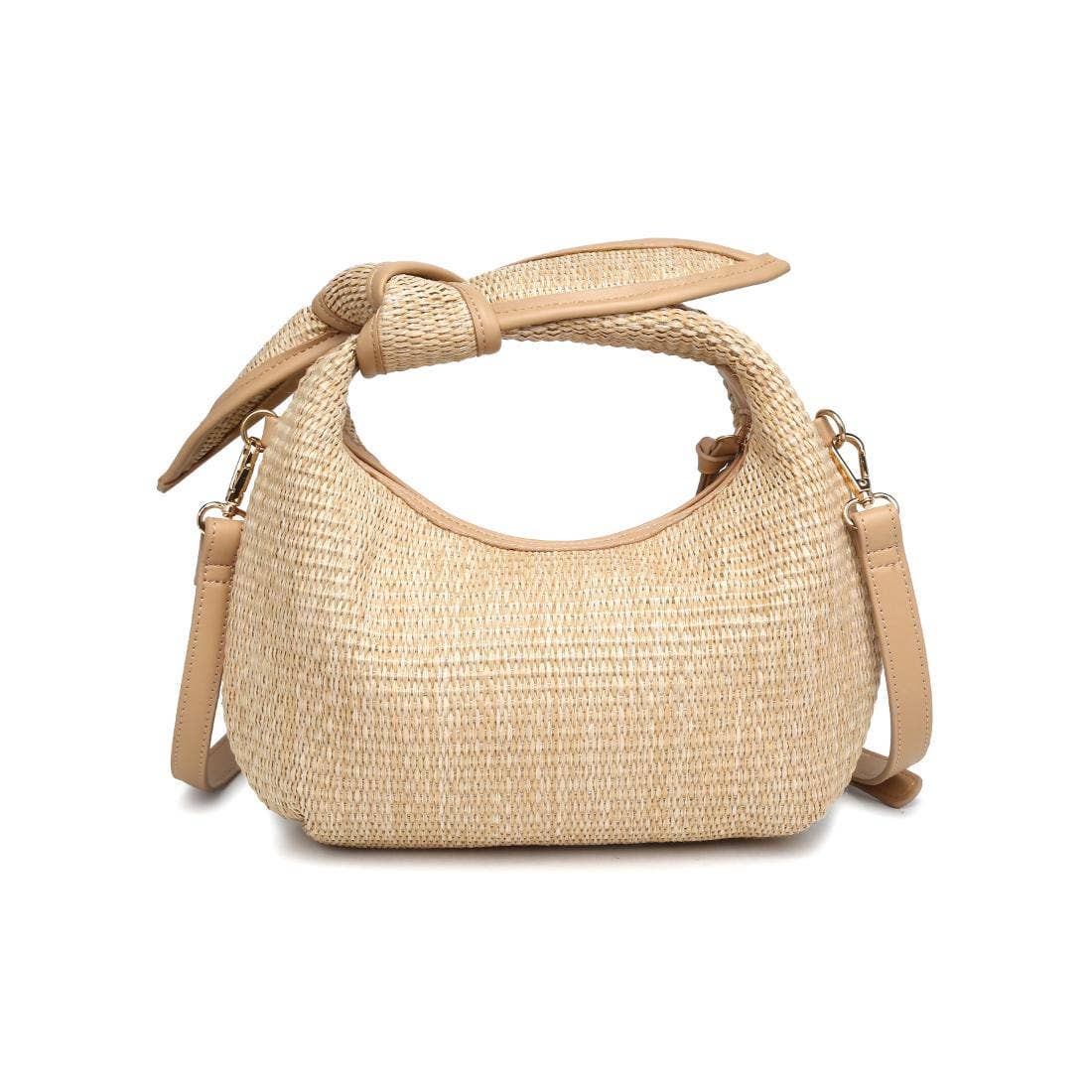 Paloma Studded Straw Crossbody Bag - Pages & Parcels