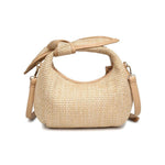 Paloma Studded Straw Crossbody Bag - Pages & Parcels