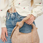 Paloma Woven Straw Crossbody Bag - Pages & Parcels