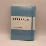 Paperage lined notebook blue
