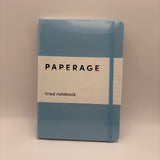 Paperage lined notebook blue