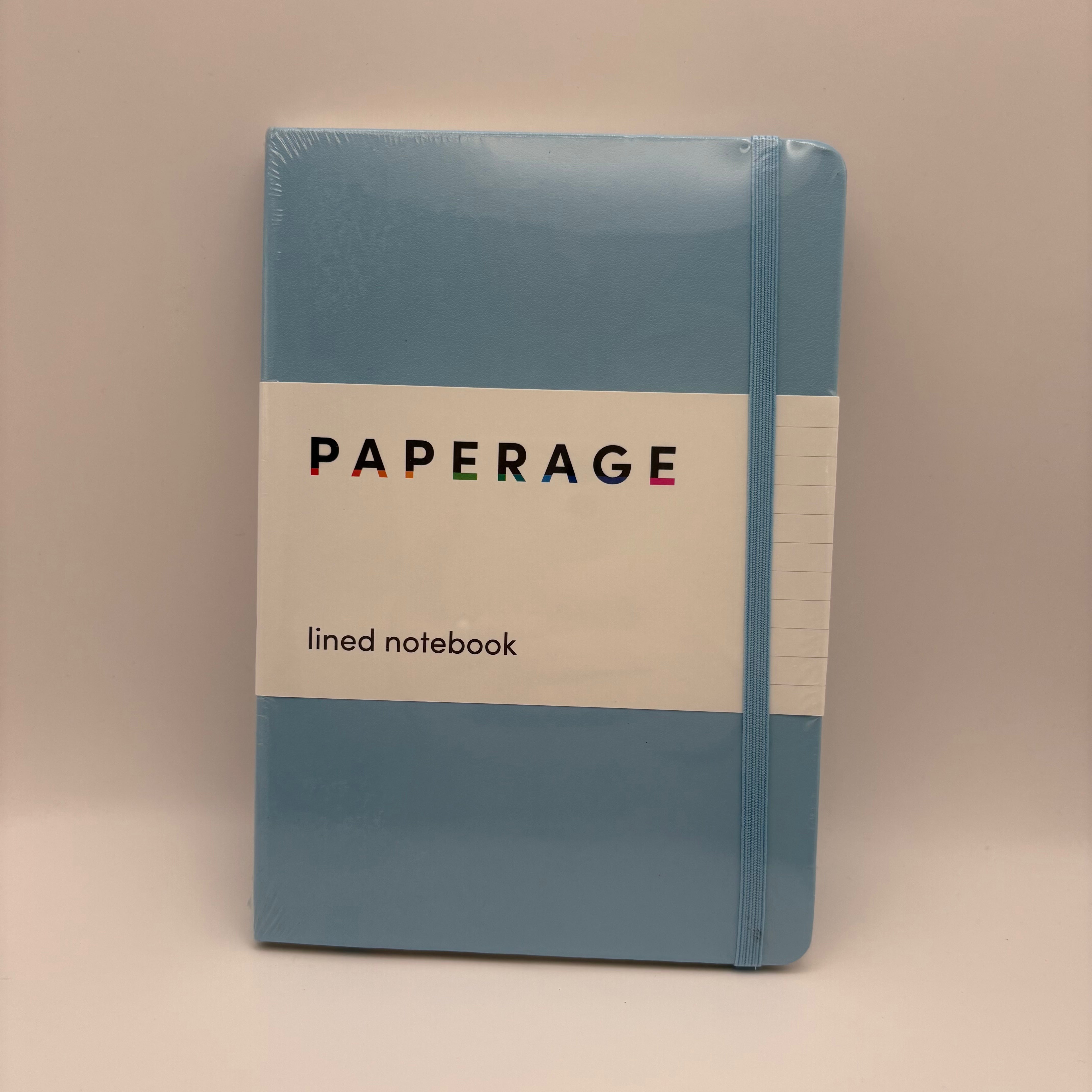 Paperage lined notebook blue