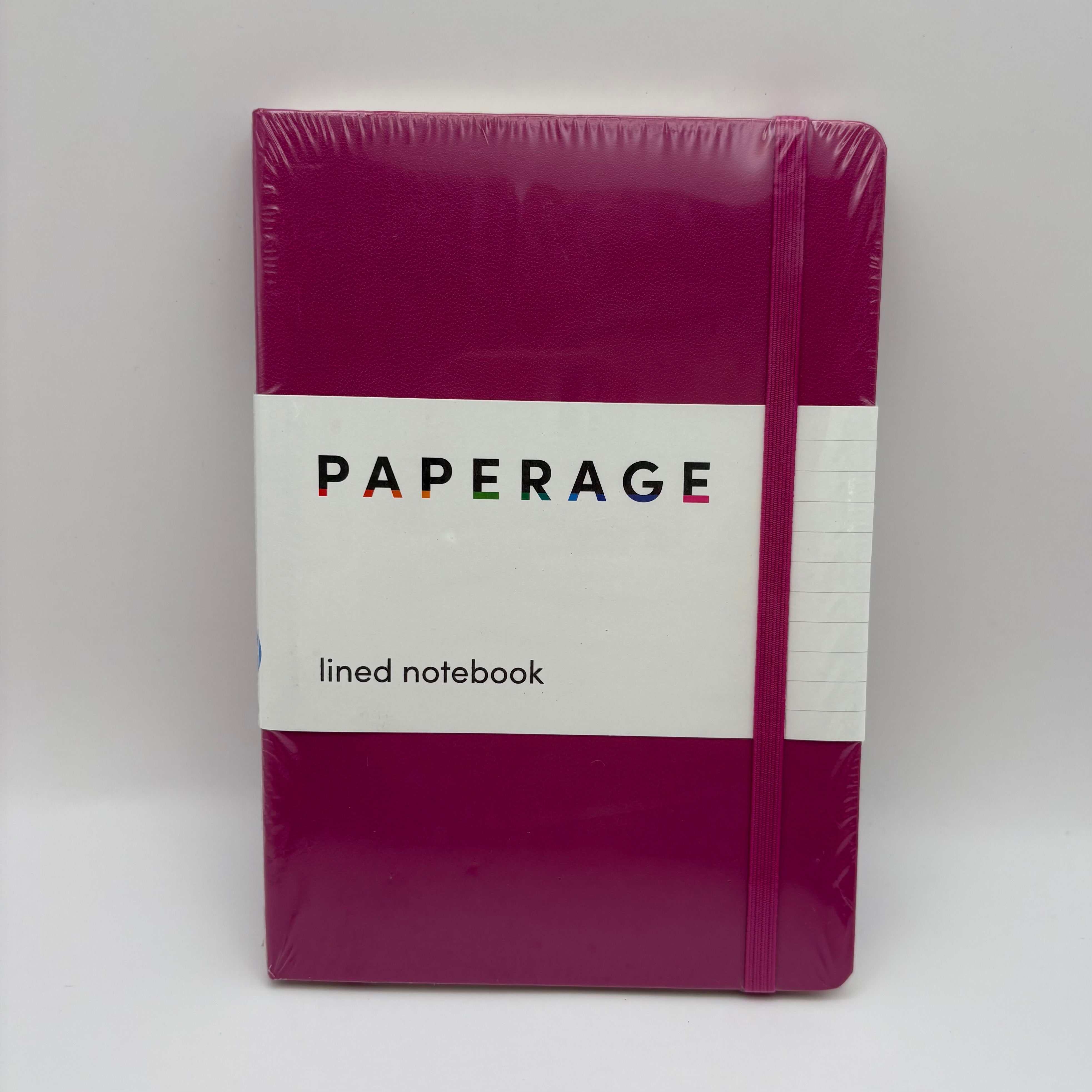 Paperage lined notebook raspberry