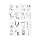 Paradise Temporary Tattoo Pack **NEW** - Pages & Parcels