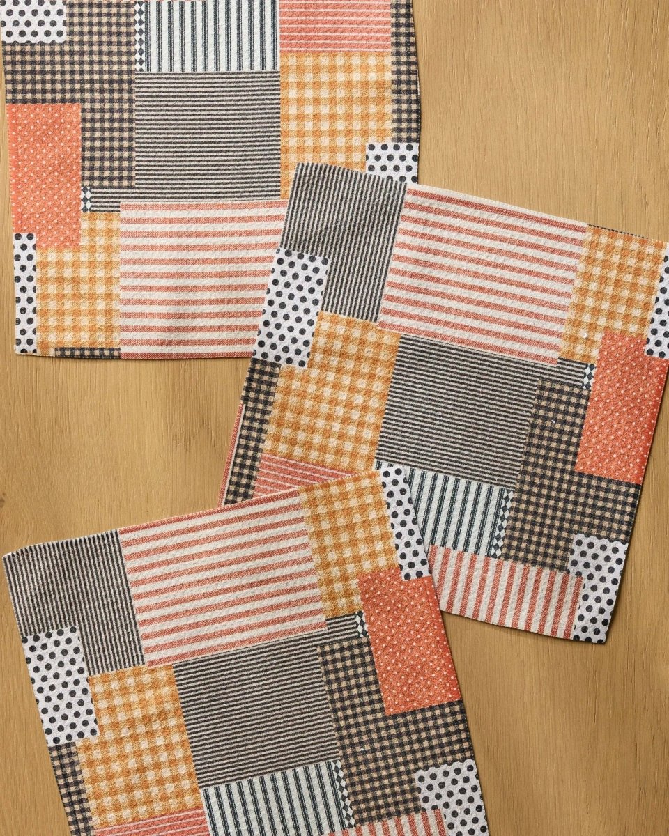 Patch and Pumpkin Dishcloth Set - Pages & Parcels
