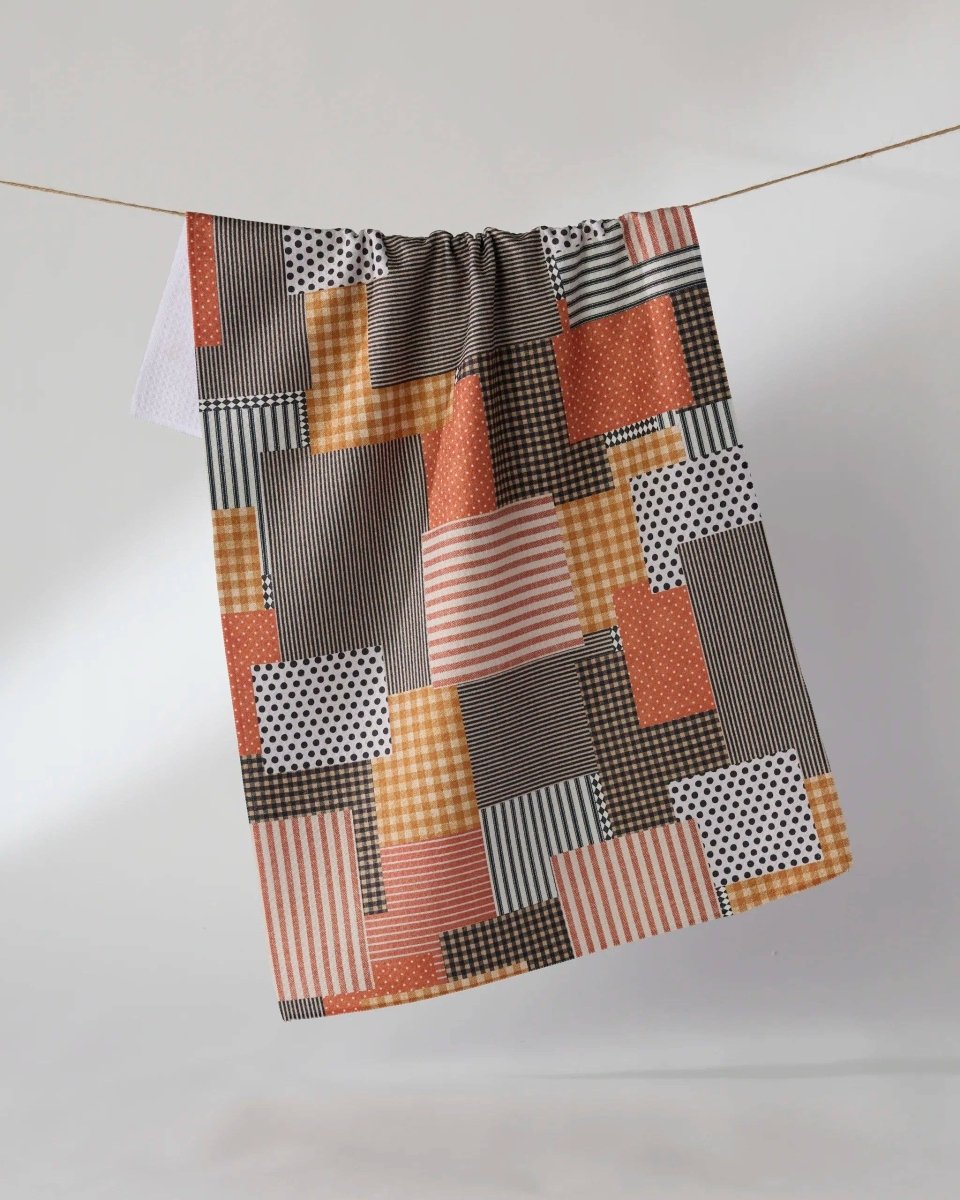 Patch and Pumpkin Tea Towel - Pages & Parcels