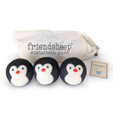 Penguin Eco Wool Dryer Balls - Set of 3 - Pages & Parcels