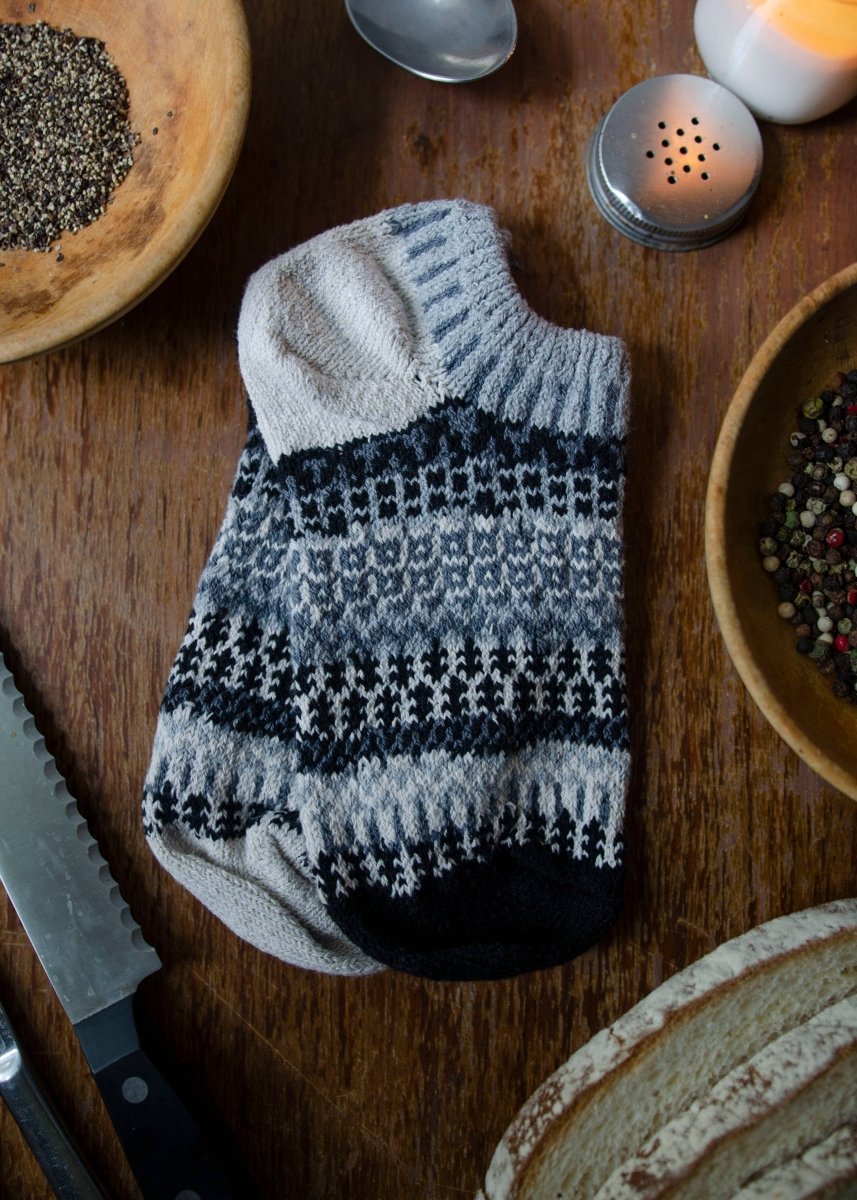 Pepper Ankle Socks | Sustainable USA Made No - Show Sock  - Pages & Parcels