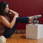 Pepper Ankle Socks | Sustainable USA Made No - Show Sock  - Pages & Parcels