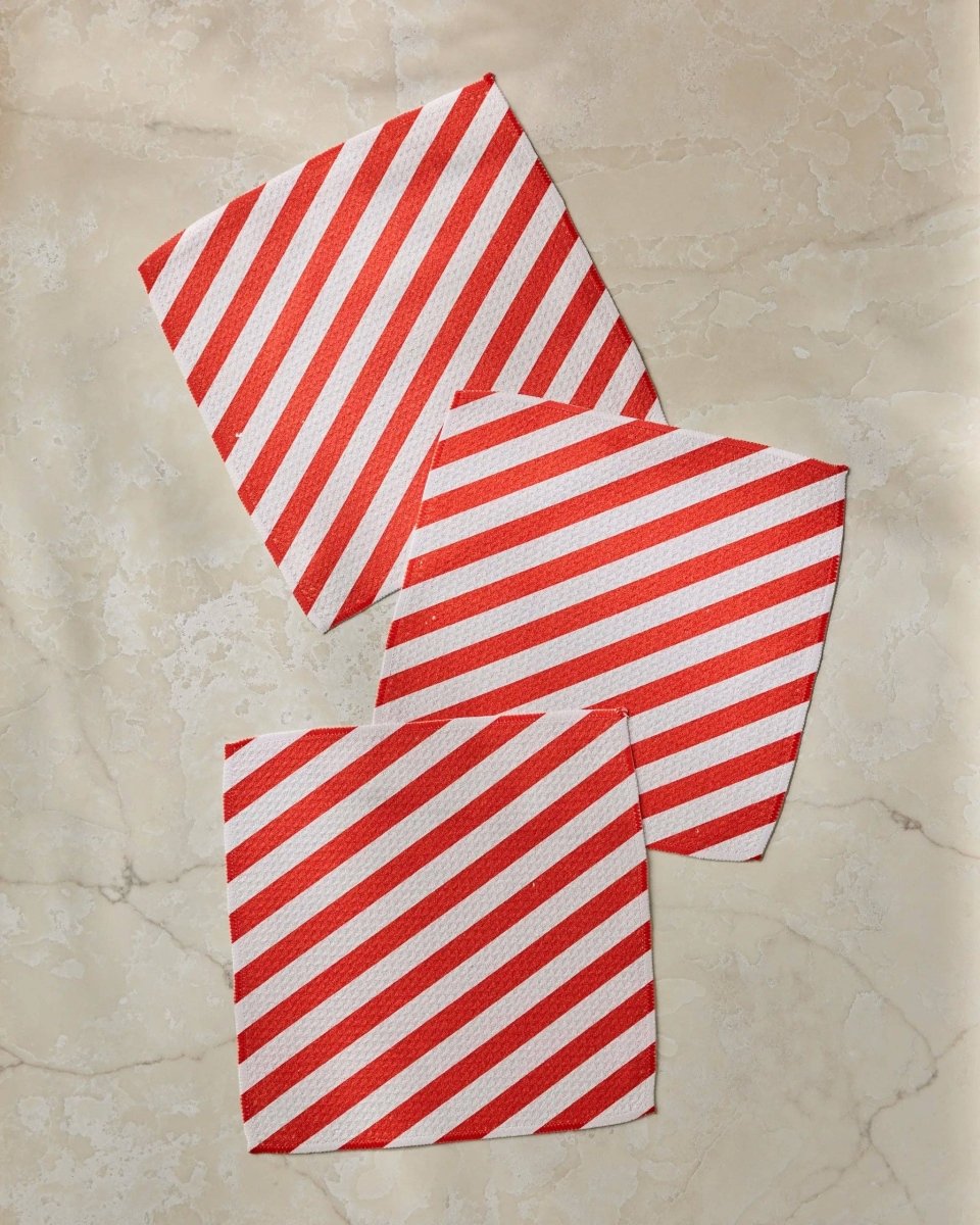 Peppermint Lane Dishcloth Set - Holiday 2026 - Pages & Parcels