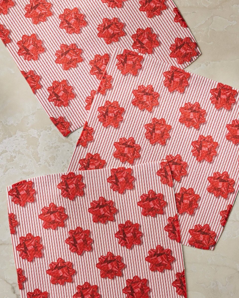 Perfectly Wrapped Dishcloth Set - Holiday 2026 - Pages & Parcels