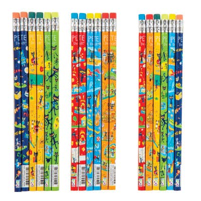 PETE THE CAT PENCILS 36/BAG - Pages & Parcels